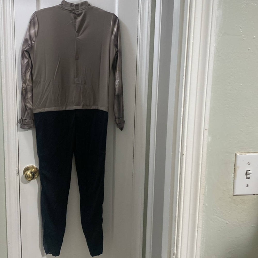 Star Wars The Force Awakens Finn Deluxe Child Costume Jumpsuit Size Large - Picture 6 of 8